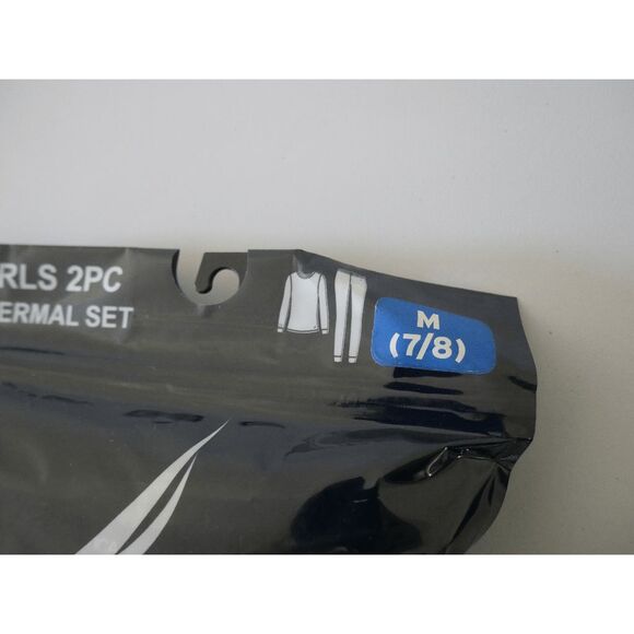 Nautica Girls Thermal Base Layer Set Gray M (7/8) - Picture 3 of 6
